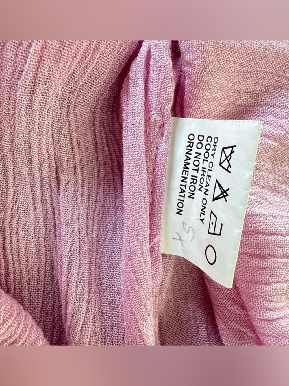 Pia Pauro Pink Embroidered Swim Cover-Up Tunic XS Boho Tassel Dress - Picture 12 of 14